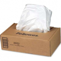 Fellowes&reg; PowerShred&reg; Shredder Bags 29"x14"x30" 100/roll