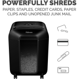 Fellowes&reg; PowerShred&reg; LX85 Cross-Cut Shredder