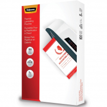 Fellowes Glossy Laminating Pouches 5mil 8-1/2"x14" 100/pkg