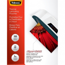 Fellowes&reg; SuperQuick&trade;  Laminating Pouches Letter 5 mil 100/pkg