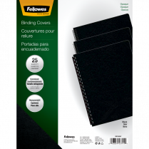 Fellowes&reg; Futura&trade; Presentation Covers 11-1/4&rdquo; x 8-3/4&rdquo; 25/pkg Black