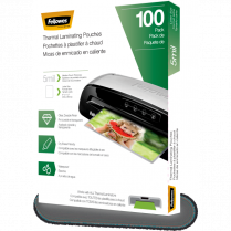 Fellowes&reg; Thermal Laminating Pouches Letter 5mil 100/pkg