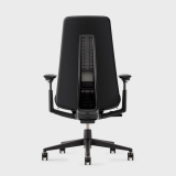 Haworth Fern Black Tellure Office Chair Mesh Back w/Lumbar Support