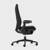 Haworth Fern Black Tellure Office Chair Mesh Back w/Lumbar Support