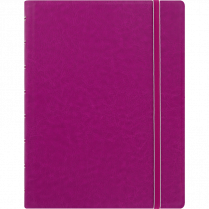 Filofax&reg; Notebook A5 8-1/4"x5-3/4" Fuchsia