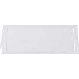 St. James&reg; Overtures&trade; Embossed Place Cards White 60/pkg