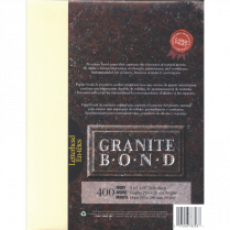 St. James&reg; Granite Bond&trade; 24lb Paper 8-1/2"x11" Ivory 400/pkg