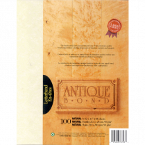 St. James&reg; Antique Bond&trade; 24lb Paper 8-1/2"x11" Natural 100/pkg