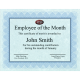 St. James&reg; Regent Certificates Blue w/Seal 25/pkg