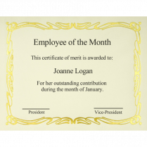 St. James&reg; Elite Certificates Deco 12/pkg