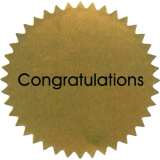 St. James&reg; Seals Gold 200/pkg