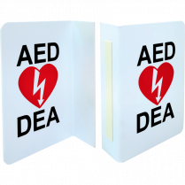 First Aid Central&reg; Safety Sign AED/DEA