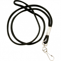 GBC&reg; BadgeMates&trade; Nylon Badge Lanyard w/Swivel Clip 12/pkg