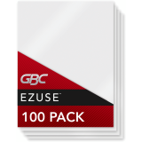 GBC&reg; EZUse&trade; Thermal Laminating Pouches Letter 3 mil 100/pkg