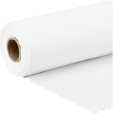 Genuine Joe Banquet Table Cover Roll White 300'