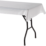 Genuine Joe Banquet Table Cover Roll White 300'