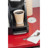 Genuine Joe Ripple Cups 16oz Brown 25/pkg