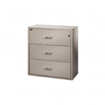 Gardex&reg; Insulated Lateral Filing Cabinet 3-Drawer Beige