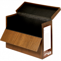 Globe-Weis&reg; Transfer Case Legal Faux Woodgrain