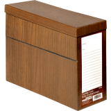 Globe-Weis&reg; Transfer Case Legal Faux Woodgrain