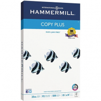 Hammermill Copy Plus Multipurpose 20lb Paper 8-1/2"x14" 500/pkg