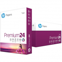 HP Premium24 Laser Paper Letter 8-1/2"x11" 24lb 500/pk
