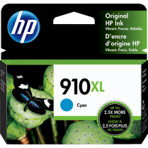 HP Inkjet Cartridge High Yield 910XL Cyan