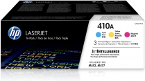 HP 410A Toner Cartridges Cyan, Yellow, Magenta 3/pkg