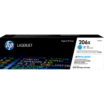 HP LaserJet Laser Cartridge 206X High Yield Cyan