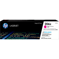 HP LaserJet Laser Cartridge 206X High Yield Magenta