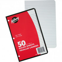 Hilroy Refill Sheets 8-3/8"x5-7/16" 50 sheets/pkg