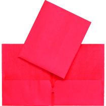 Hilroy Twin Pocket Portfolio Letter Red