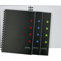 Cambridge City&trade; Notebook Twin Wire 9-1/2"x6" 70 sheets