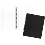 Cambridge&reg; Business Notebook 9-1/2x7-1/2" 80shts Black