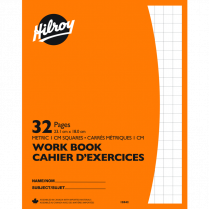 Hilroy Exercise Book Metric Grid 9-1/8"x7-1/8" 32 pages