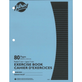 Hilroy 3-Hole Exercise Books 8-1/2"x11" 3/pkg