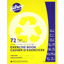 Hilroy Exercise Book 1/2 Plain, 1/2 Ruled 72 pages
