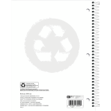 Hilroy Recycled Notebook 10-1/2x8 90 pgs Assorted Colours