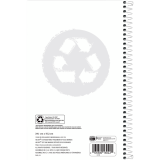 Hilroy Recycled Notebook 9-1/2x6 160 pgs Assorted Colours