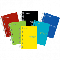 Mead&reg; Five Star&reg; Fat Lil' Notebook 5-1/2"x4" 400 pages Assorted Colours