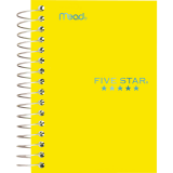 Mead&reg; Five Star&reg; Fat Lil' Notebook 5-1/2"x4" 400 pages Assorted Colours