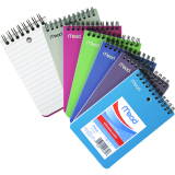 Mead&reg; Memo Book Open End Coil Bound Poly 4"x6" 150 pages