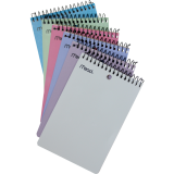Mead&reg; Memo Book Open End Coil Bound Poly 4"x6" 150 pages