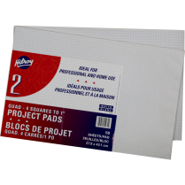 Hilroy Figuring Pads 11"x17" Quad Ruling 4:1" 50Sheets/pad 2/pkg
