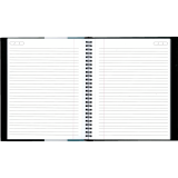 Cambridge&reg; Wirebound Hard Cover Notebook 8-1/2"x11" 160 pages Black