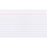 Mead&reg; Ruled Index Cards 3x5" 100/pkg
