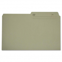 Hilroy 1/2 Tab File Folders Legal Ivory 100/box