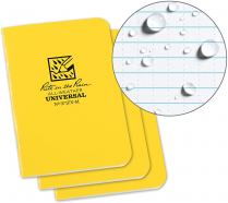 Rite In The Rain All-Weather Universal Stapled Notebooks 3-1/2"x5-3/4" 3/Pkg