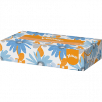 Kleenex&reg; Facial Tissue 2-ply White 100 sheets/box