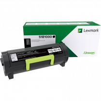 Lexmark&reg; Toner Cartridge 51B1000 Black